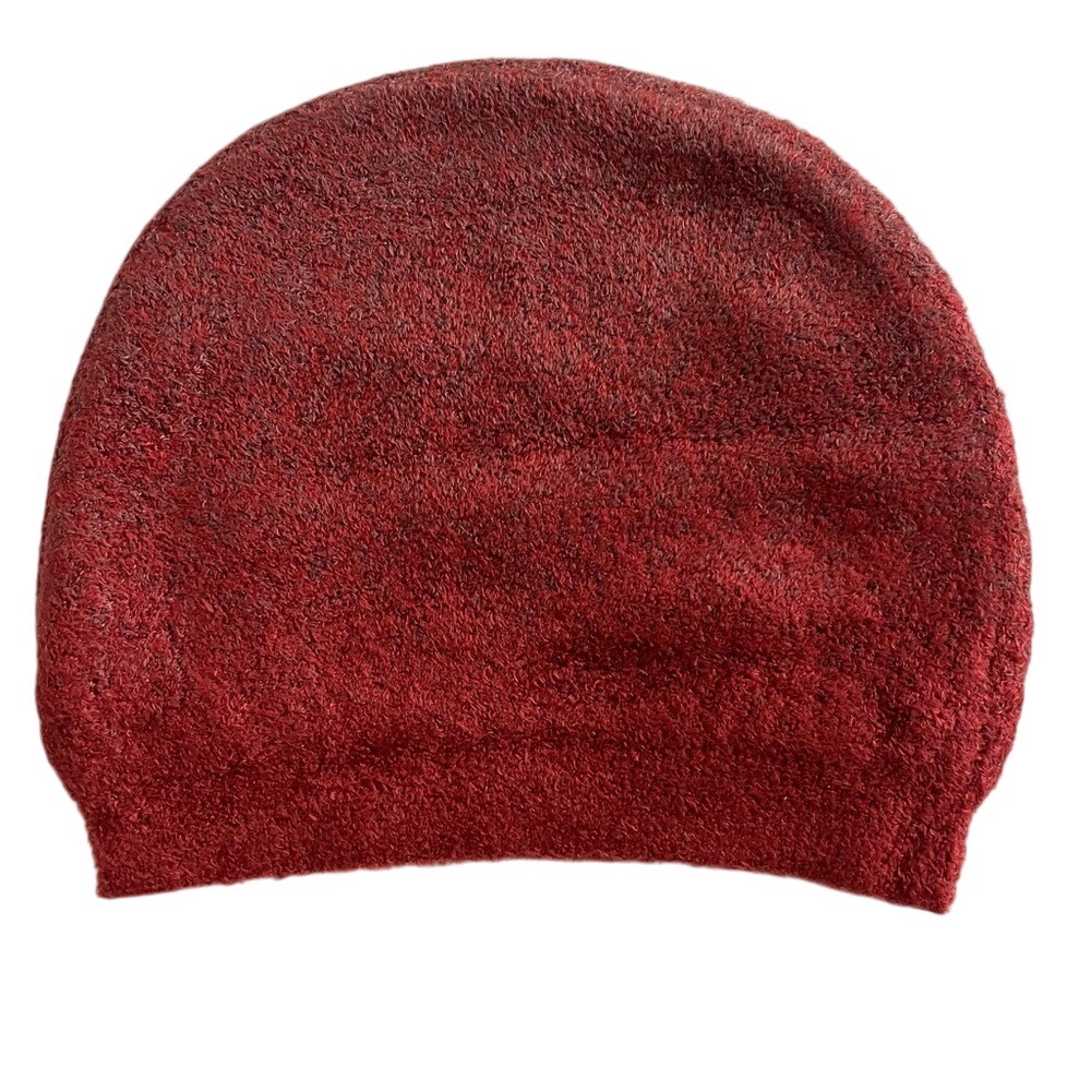 Barefoot Dreams CozyChic Lite Confetti Beanie in Crimson-Rosewood NWT One Size - Picture 4 of 6